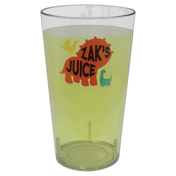 16 oz. Laserable Clear Plastic Cup