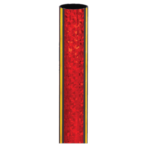 45" Round Red/Gold Illusion Trophy Column