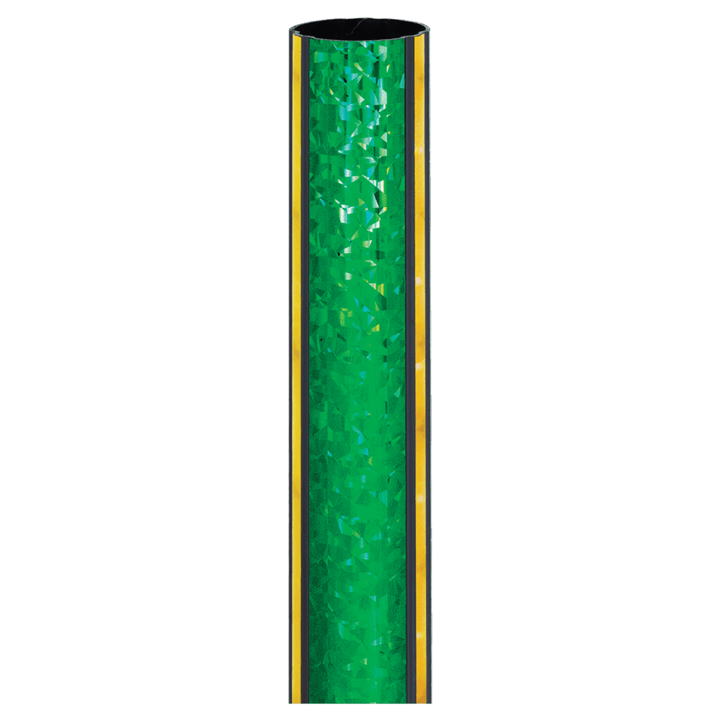 45" Round Green/Gold Illusion Trophy Column