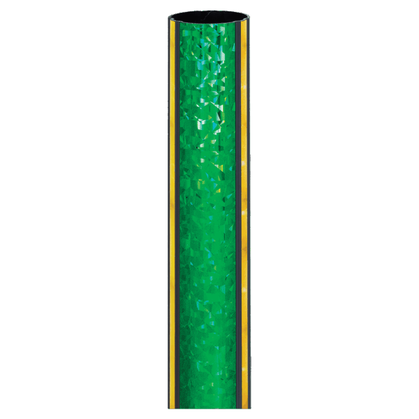 45" Round Green/Gold Illusion Trophy Column