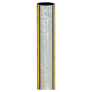 45" Round Silver/Gold Illusion Trophy Column