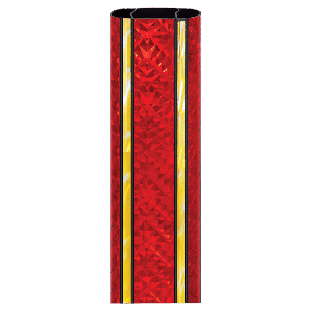 45" Rectangle Red/Gold Illusion Trophy Column