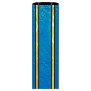 45" Rectangle Blue/Gold Illusion Trophy Column