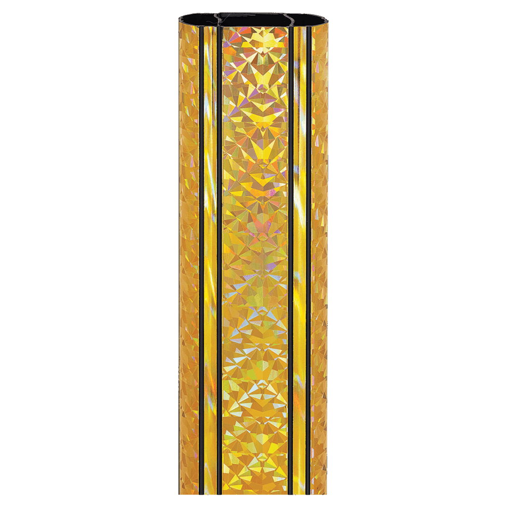 45" Rectangle Gold/Gold Illusion Trophy Column