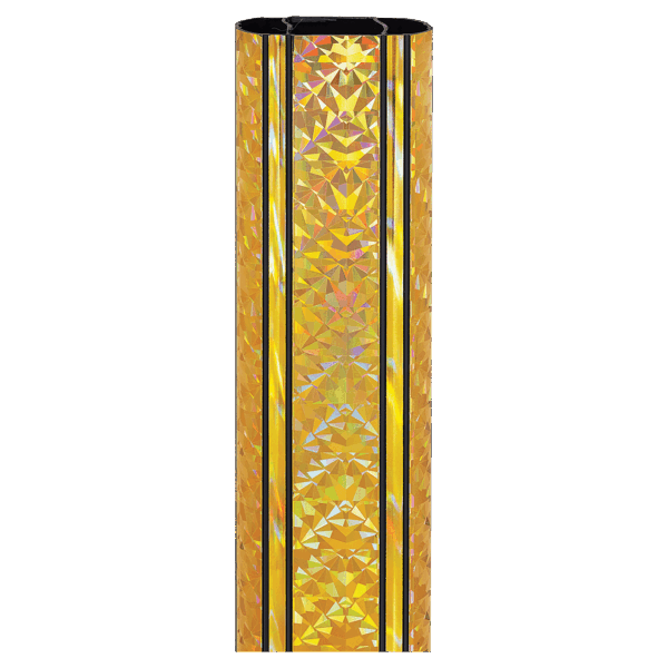 45" Rectangle Gold/Gold Illusion Trophy Column