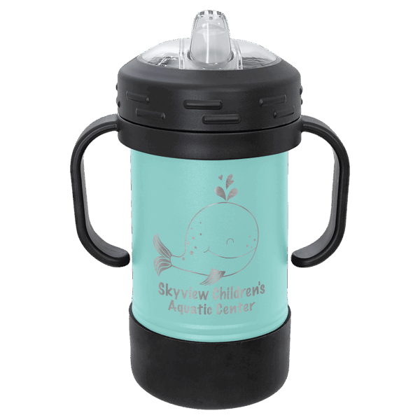 Polar Camel 10 oz. Teal Sippy Cup