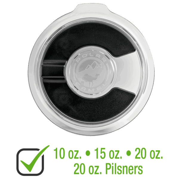 Magnetic Lid for 10, 15, 16, and 20 oz. Polar Camel Tumblers, 20 oz. Pilsners