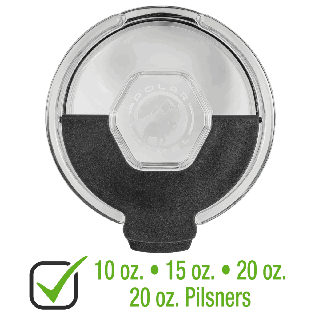 Snap Lid for 10, 15, 16, 20 oz. Polar Camel Tumblers or 20 oz. Pilsners