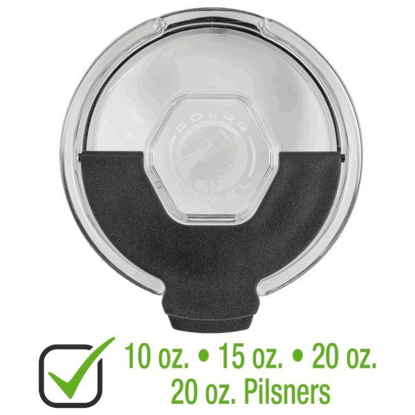 Snap Lid for 10, 15, 16, 20 oz. Polar Camel Tumblers or 20 oz. Pilsners
