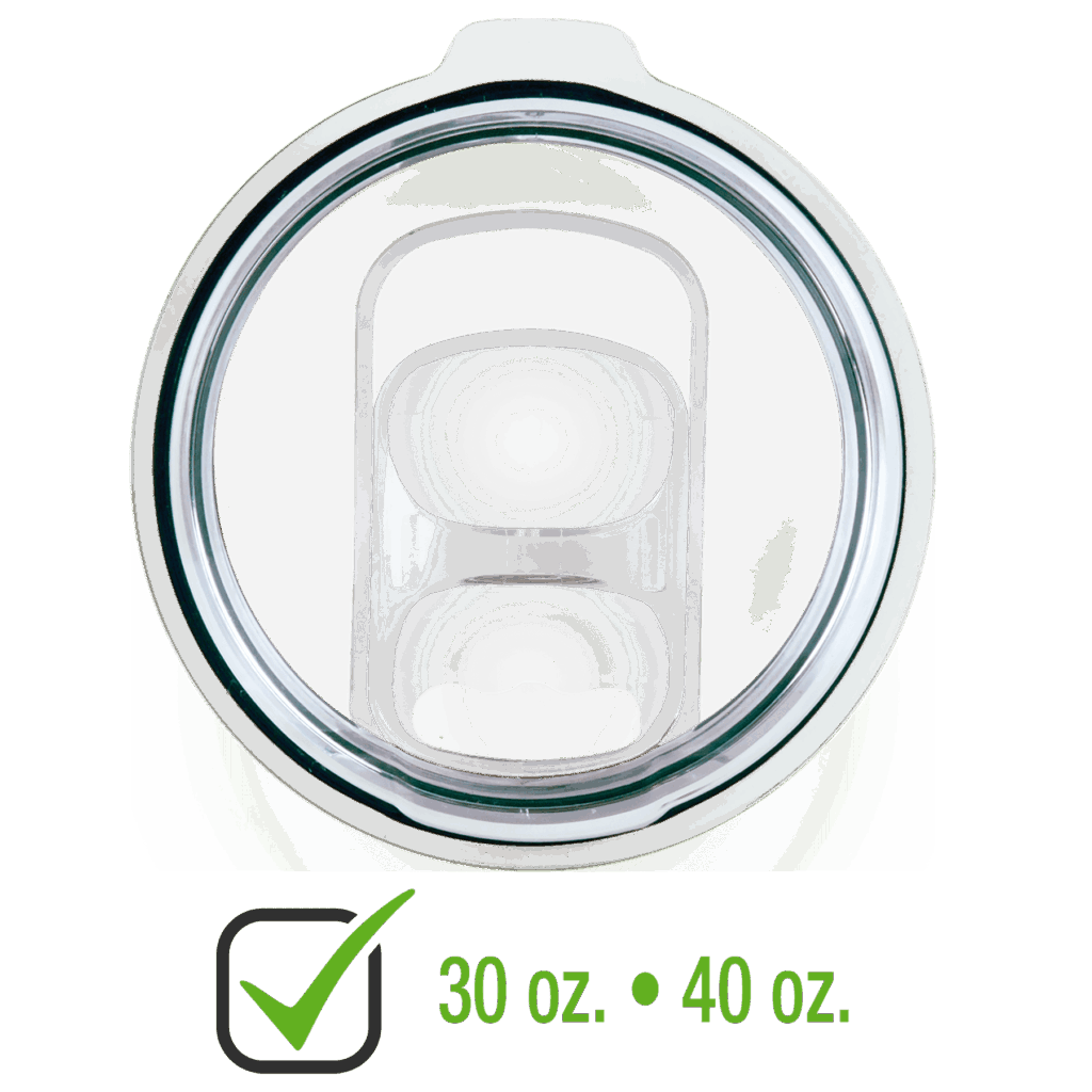Slider Lid for 30 oz. Polar Camel Tumblers, 32 & 40 oz. Travel Mugs