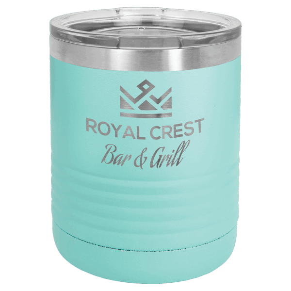 Polar Camel 10 oz. Teal Tumbler with Standard Lid