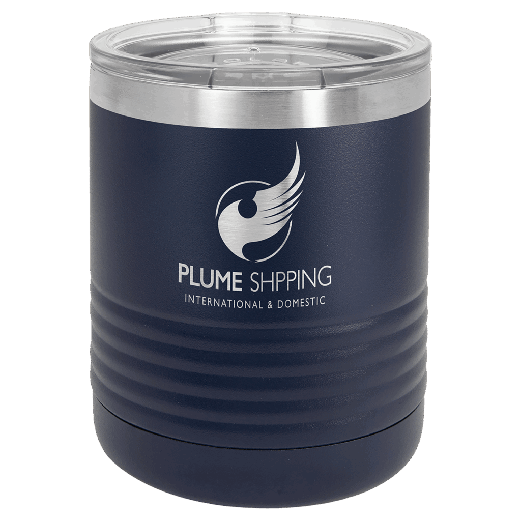 Polar Camel 10 oz. Navy Blue Tumbler with Standard Lid