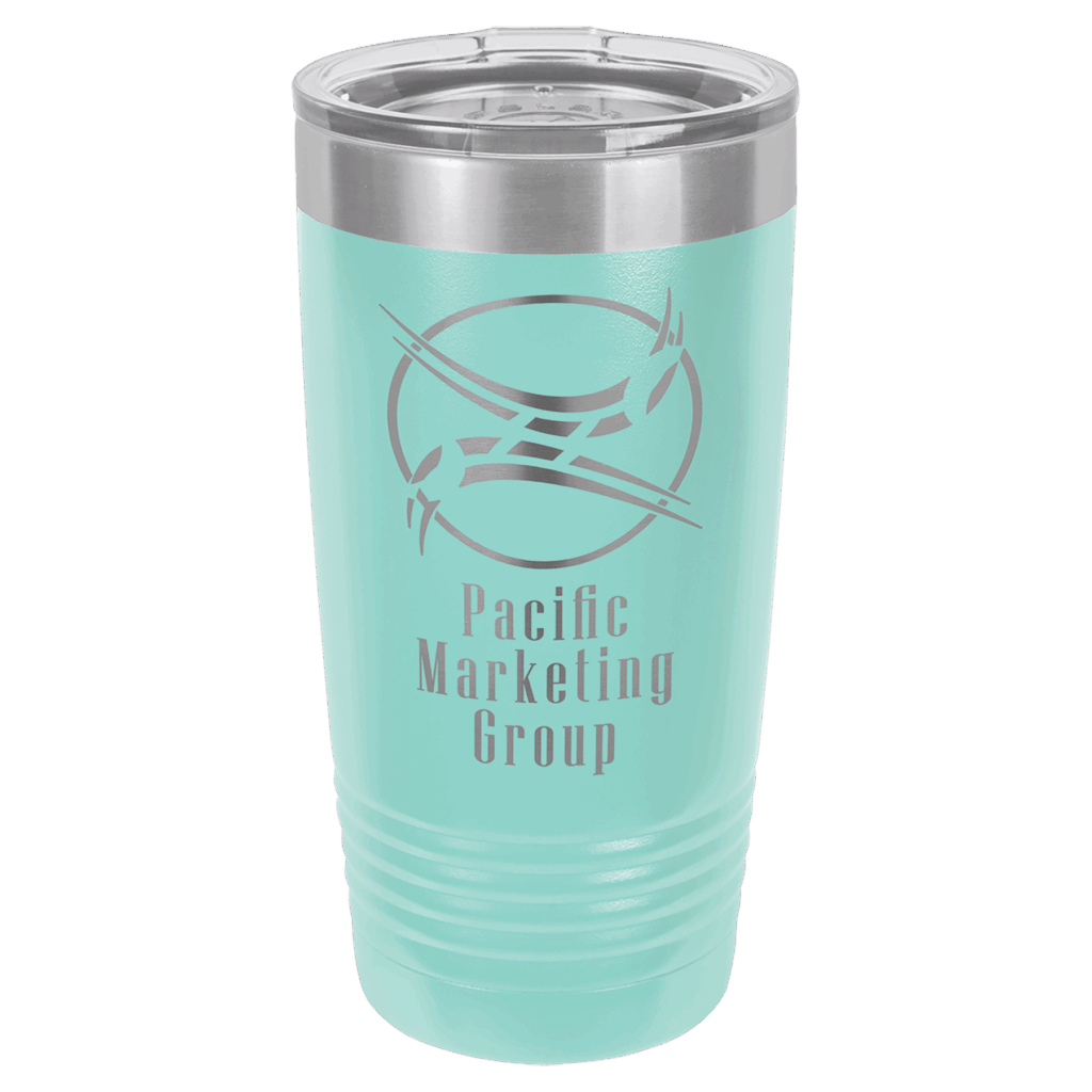 Polar Camel 20 oz. Teal Ringneck Tumbler with Standard Lid