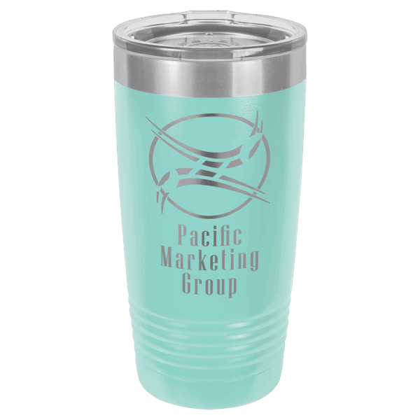 Polar Camel 20 oz. Teal Ringneck Tumbler with Standard Lid