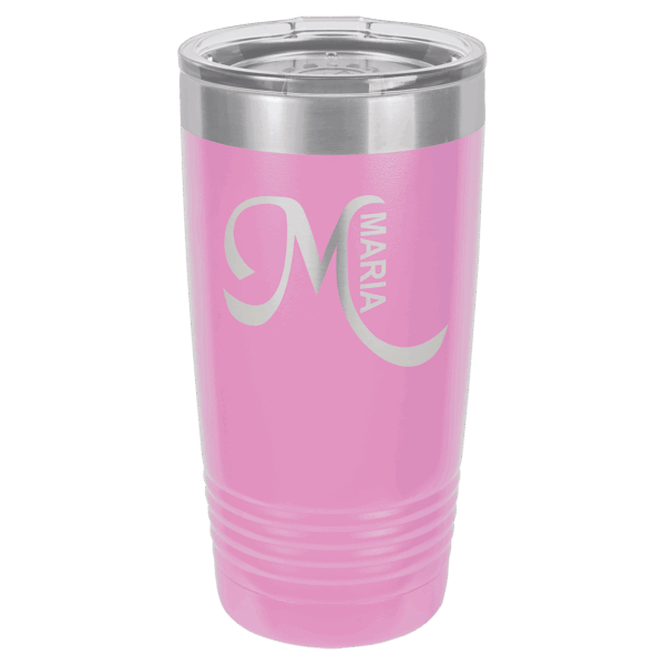Polar Camel 20 oz. Light Purple Ringneck Tumbler with Standard Lid
