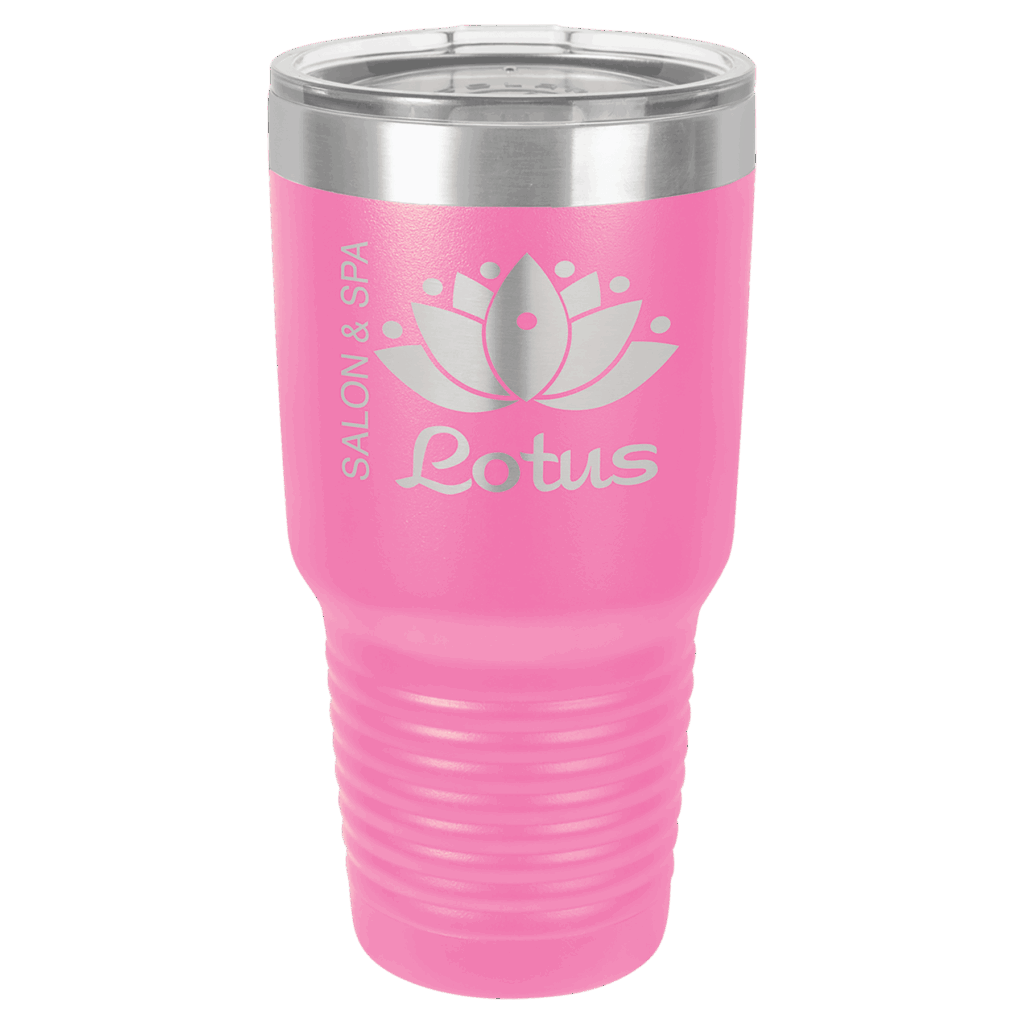 Polar Camel 30 oz. Pink Ringneck Tumbler with Standard Lid