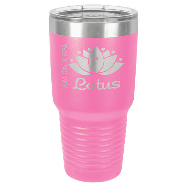Polar Camel 30 oz. Pink Ringneck Tumbler with Standard Lid