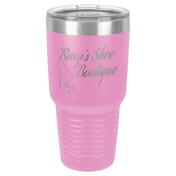 Polar Camel 30 oz. Light Purple Ringneck Tumbler with Standard Lid