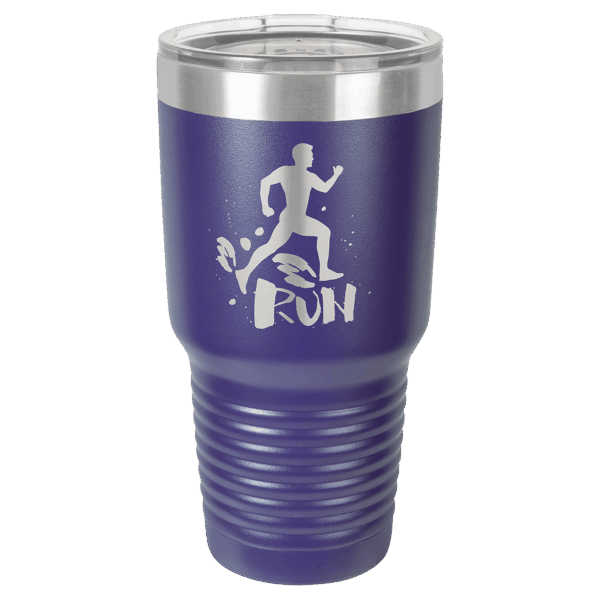 Polar Camel 30 oz. Purple Ringneck Tumbler with Standard Lid