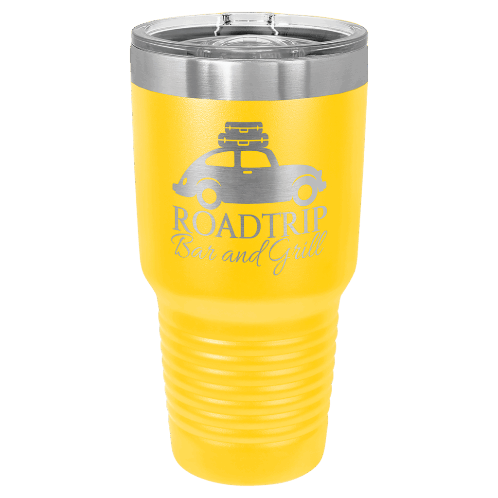 Polar Camel 30 oz. Yellow Ringneck Tumbler with Slider Lid