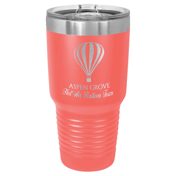 Polar Camel 30 oz. Coral Ringneck Tumbler with Slider Lid
