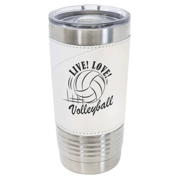Polar Camel 20 oz. Volleyball Tumbler with Slider Lid