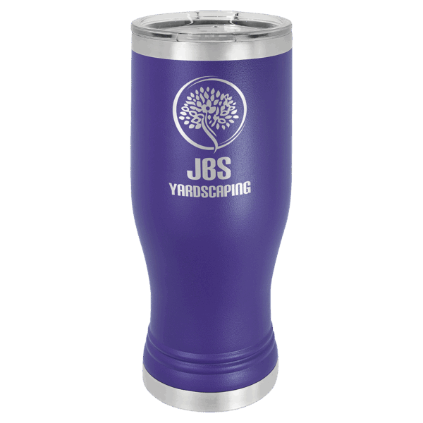 Polar Camel 20 oz. Purple Pilsner Tumbler with Standard Lid