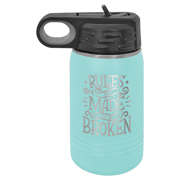 Polar Camel 12 oz. Teal Water Bottle