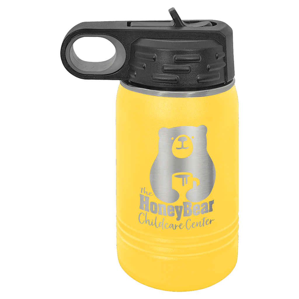 Polar Camel 12 oz. Yellow Water Bottle