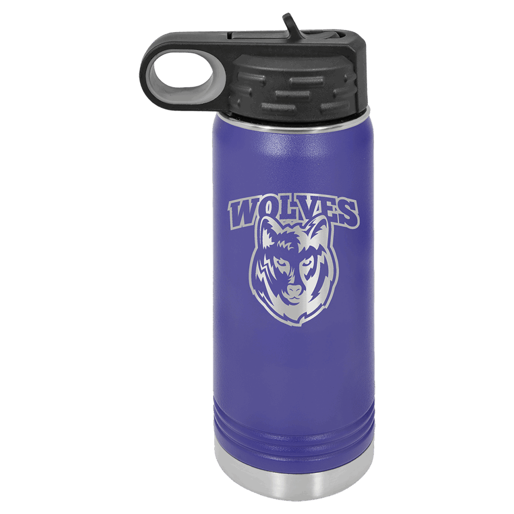 Polar Camel 20 oz. Purple Water Bottle