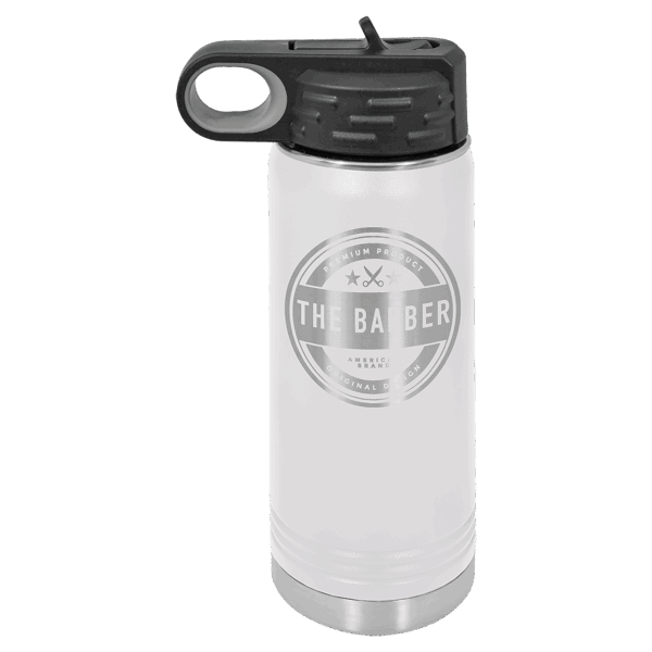 Polar Camel 20 oz. White Water Bottle