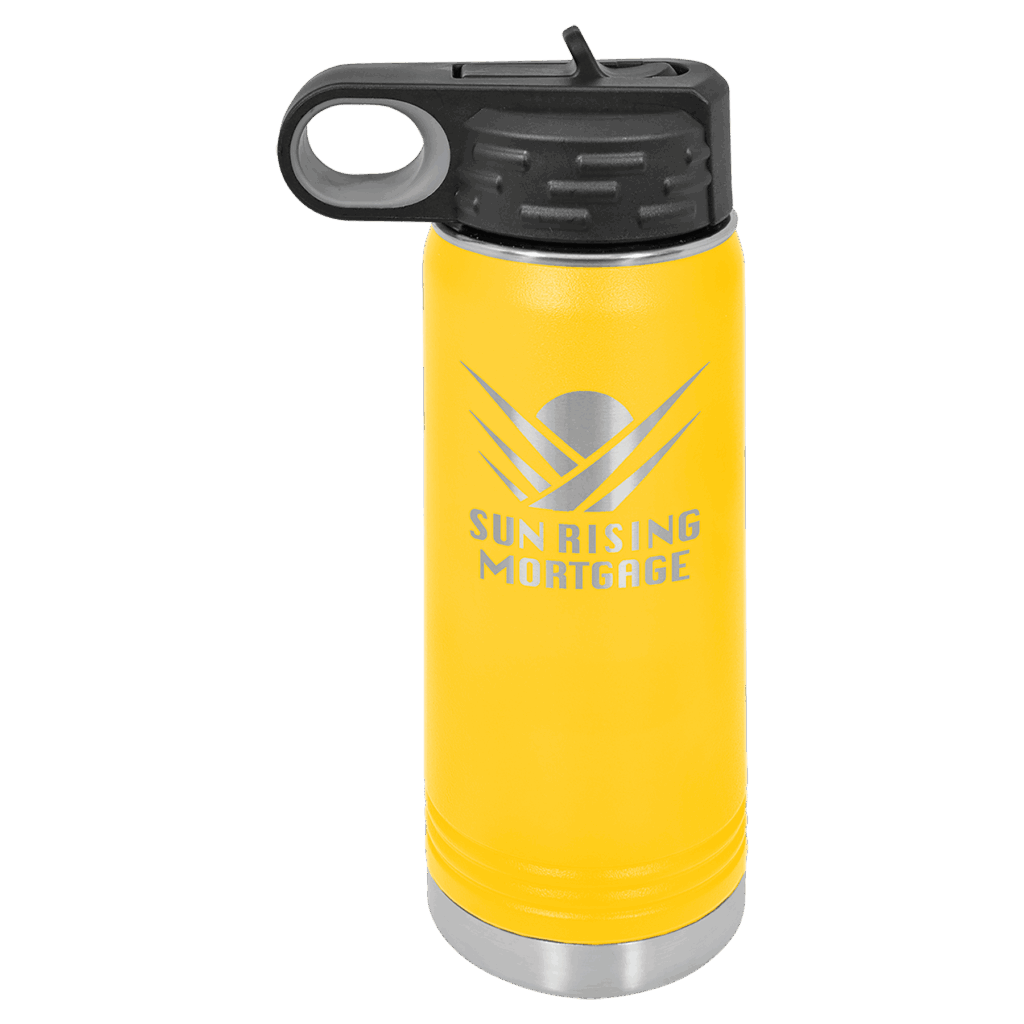 Polar Camel 20 oz. Yellow Water Bottle