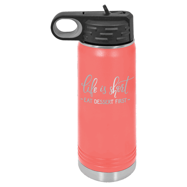 Polar Camel 20 oz. Coral Water Bottle