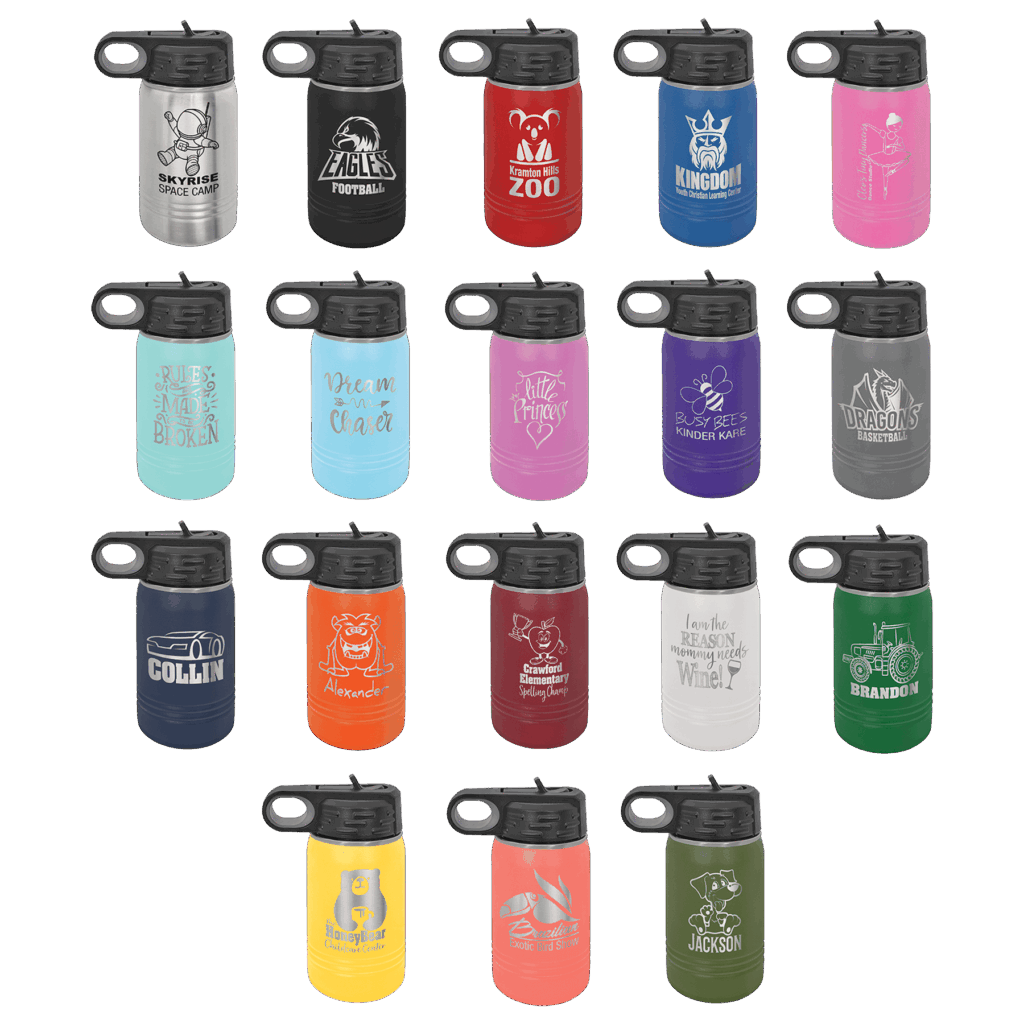 Polar Camel 12 oz. Water Bottle Sample Set