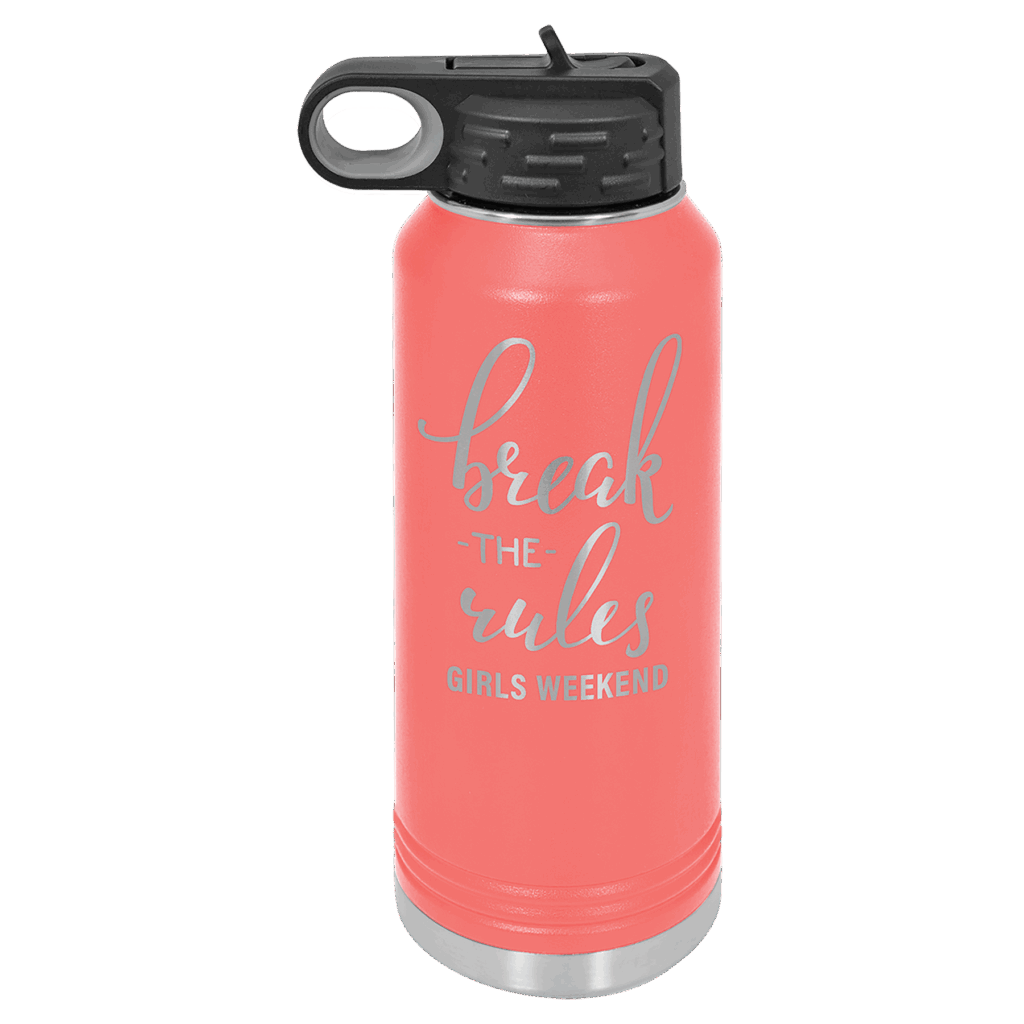 Polar Camel 32 oz. Coral Water Bottle
