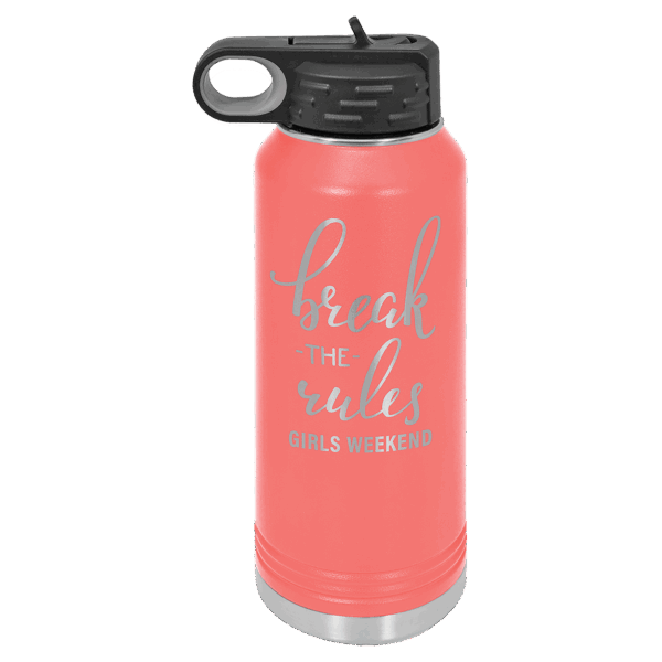 Polar Camel 32 oz. Coral Water Bottle
