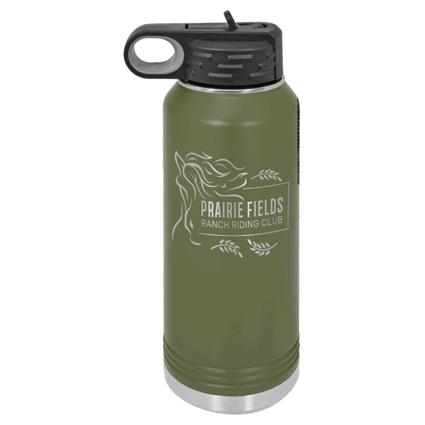 Polar Camel 32 oz. Olive Green Water Bottle