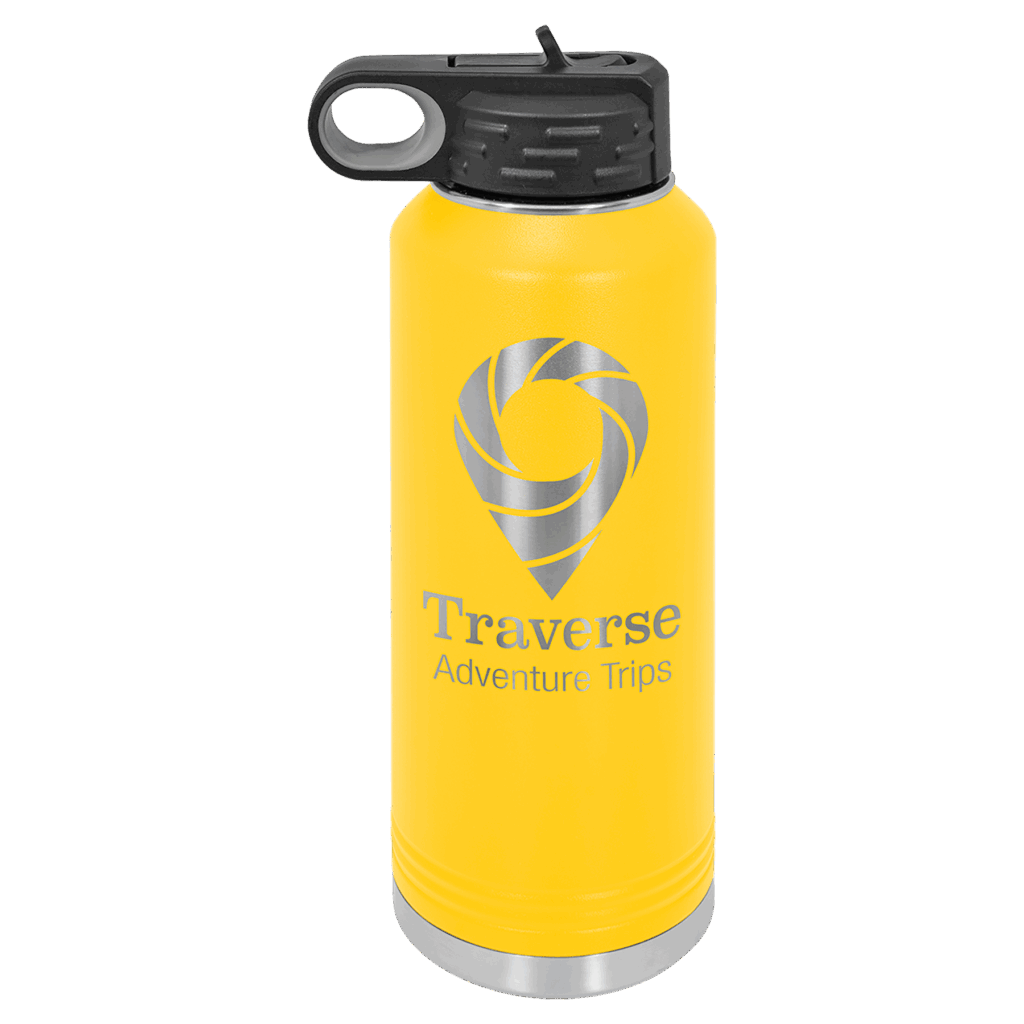 Polar Camel 40 oz. Yellow Water Bottle
