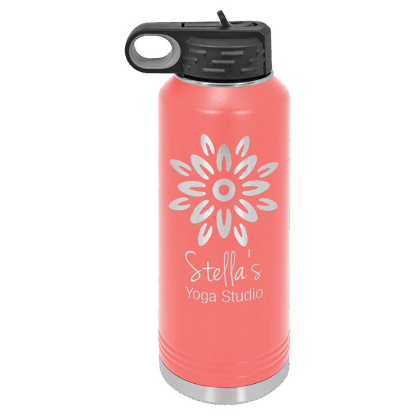 Polar Camel 40 oz. Coral Water Bottle