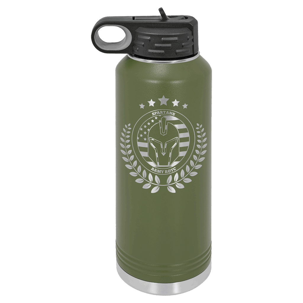 Polar Camel 40 oz. Olive Green Water Bottle