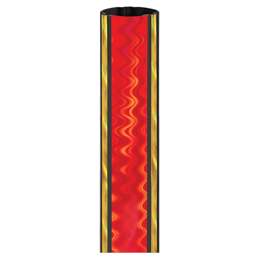 1 3/4" Round Red/Gold 45" Magic Trophy Column