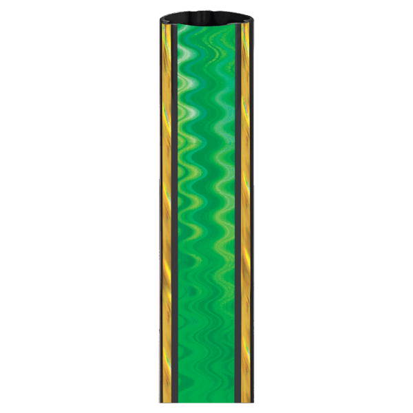 1 3/4" Round Green/Gold 45" Magic Trophy Column