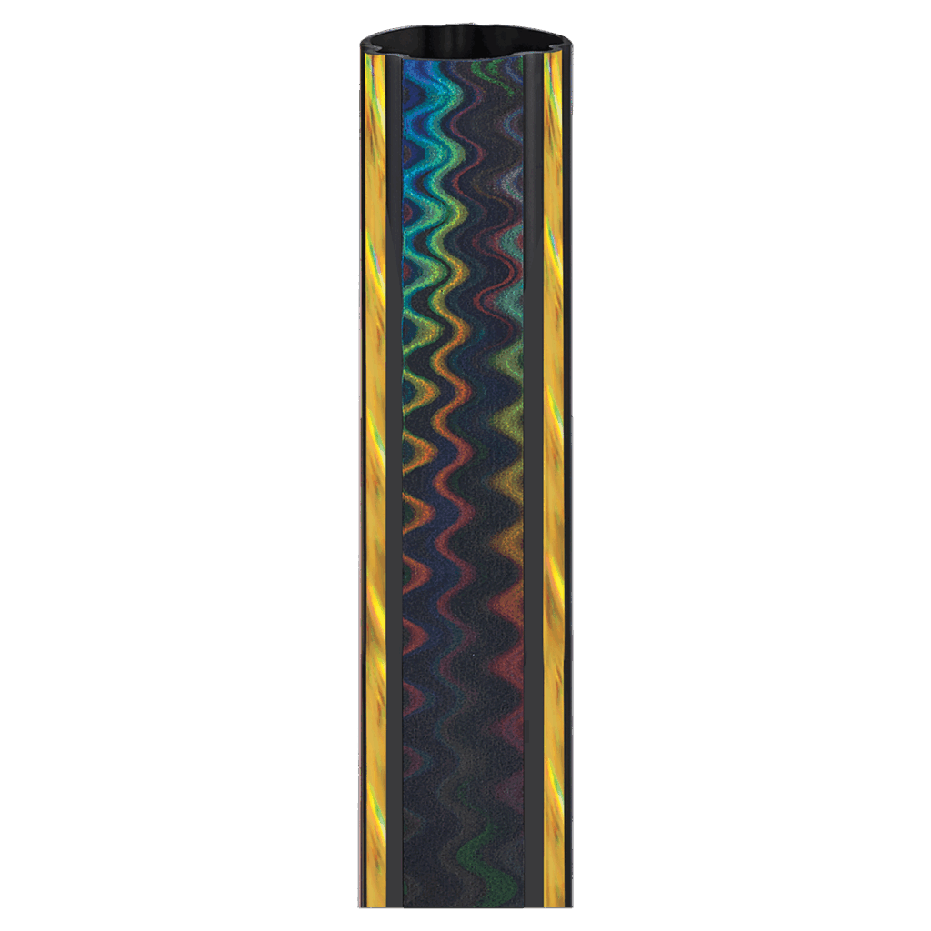 1 3/4" Round Black/Gold 45" Magic Trophy Column