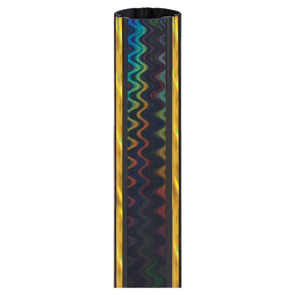 1 3/4" Round Black/Gold 45" Magic Trophy Column