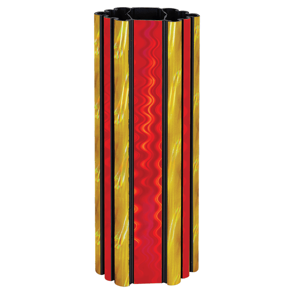 2" x 3" Red/Gold 45" Magic Trophy Column