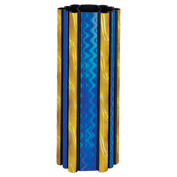 2" x 3" Blue/Gold 45" Magic Trophy Column