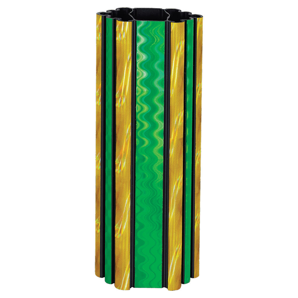 2" x 3" Green/Gold 45" Magic Trophy Column