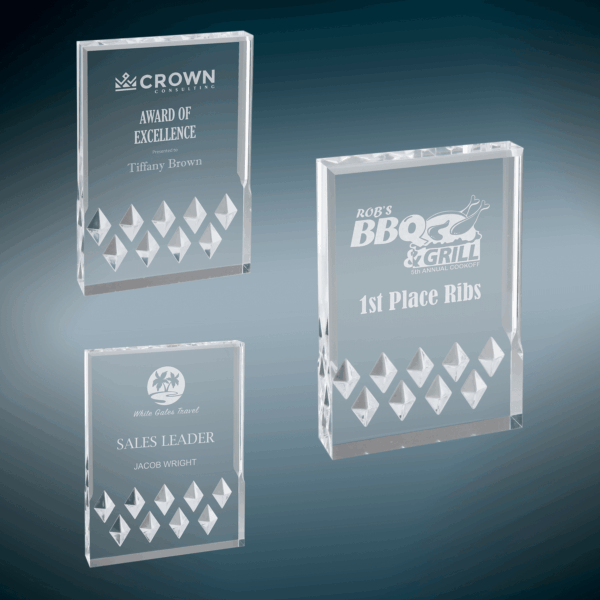 Silver Diamond Mirage Acrylic Sample Set