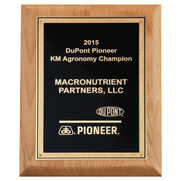 8" x 10" Natural Alder Wood Plaque with Black Textured Gold Florentine Bordered LaserFX Plate
