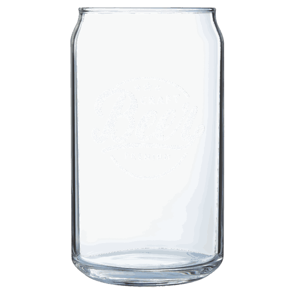 Polar Camel 16 oz. Can Glass
